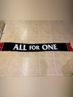 Toronto FC Club City Supporter Black & Red Knit Fan Scarf, 2021 membership
